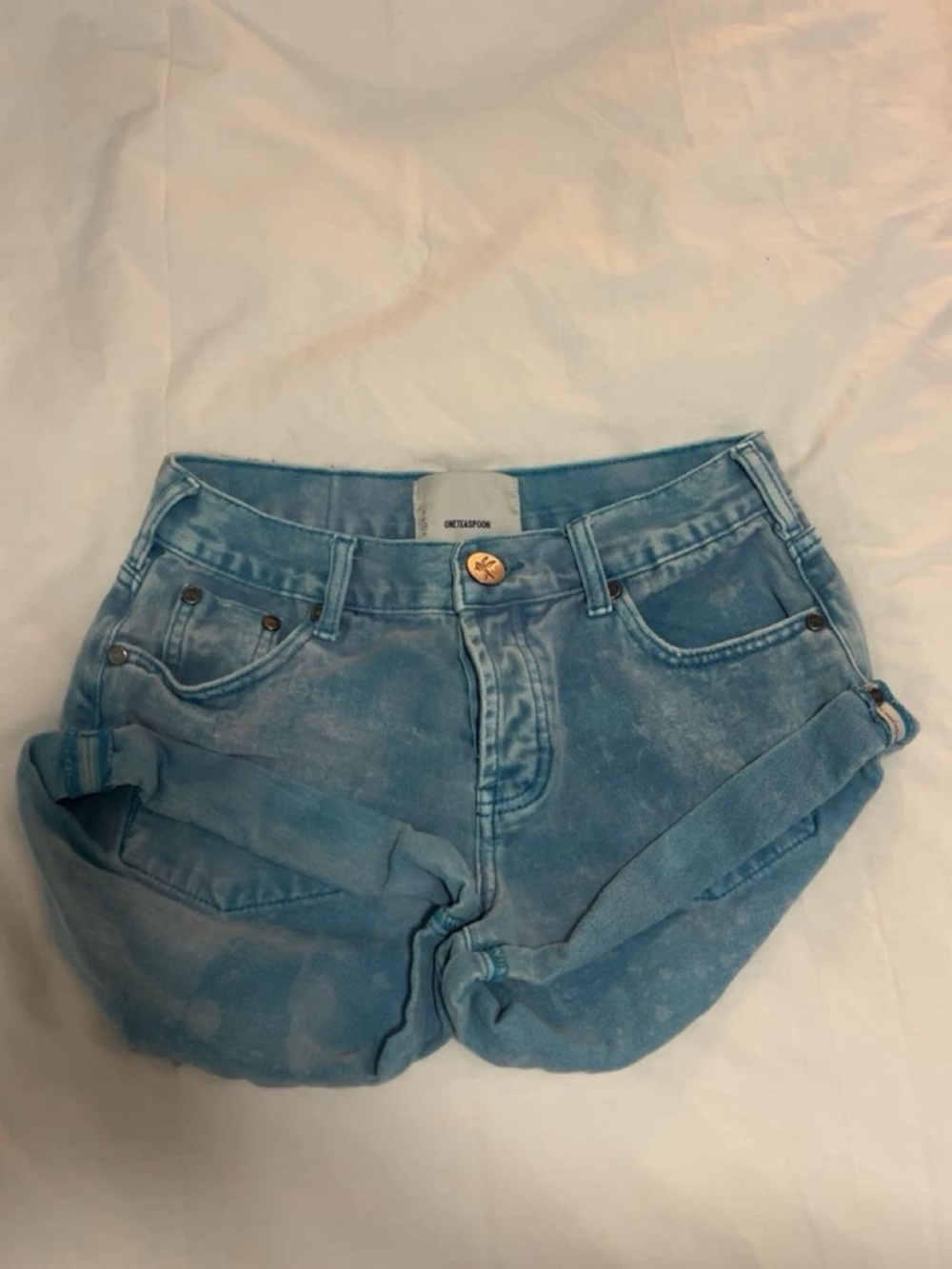 One Teaspoon Bandits Blue Denim